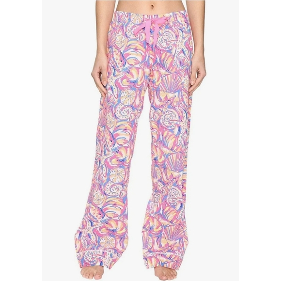 Lilly Pulitzer Other - Lilly Pulitzer Pajama Pant, Multi Shell of a Time, XS